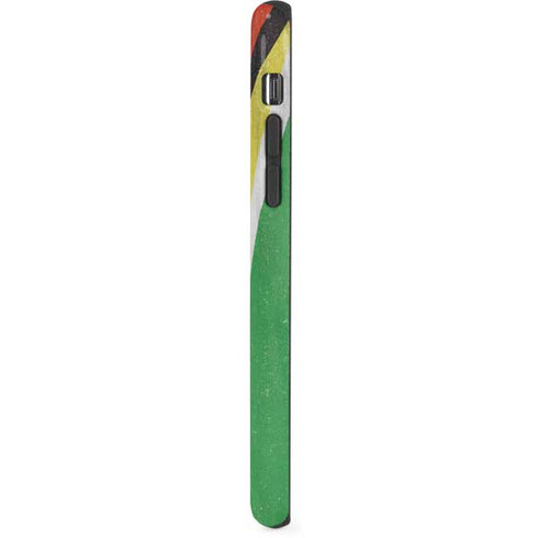 Guyana Flag Distressed iPhone X Pro Case